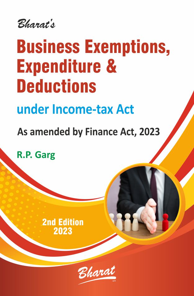 BUSINESS EXEMPTIONS, EXPENDITURE & DEDUCTIONS Front