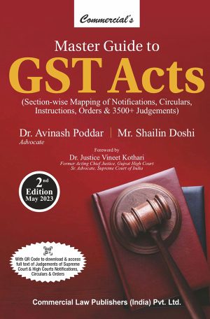 Master Guide to GST Act (Set of 2 Vols.)
