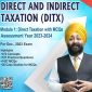 DIRECT AND INDIRECT TAXATION (DITX), Module I : Direct Taxation with MCQs