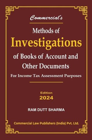 Methods of Investigations of Books of Accounts & Other Documents