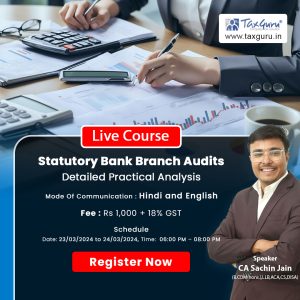 Statutory Bank Branch Audits - Detailed Practical Analysis