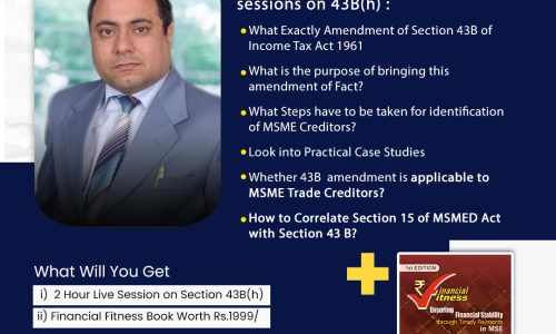 Live Course on Section 43B(h) by CA Manoj Lamba