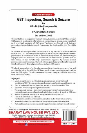 GST Inspection, Search & Seizure