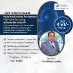 Video Course Handling Faceless Assessment of Income Tax using AI Tools like ChatGPT