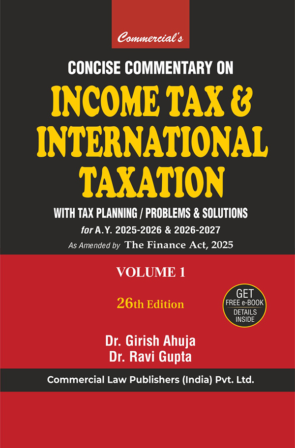 Concise Commentary on Income Tax & International Taxation