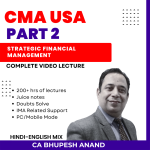 CMA USA Part 1 Pre-Recorded Class By CA Bhupesh Anand