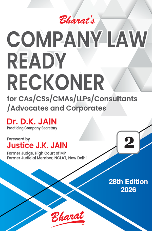 COMPANY LAW READY RECKONER [with FREE Download]