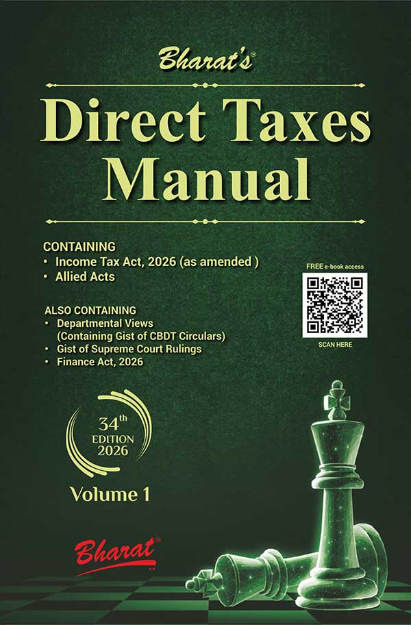 Direct Taxes Manual – Set of 3 volumes