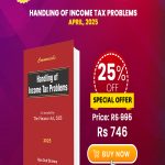 Handling of Income Tax Problems