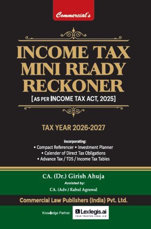 Income Tax Mini Ready Reckoner