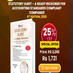 Statutory Audit – A Ready Reckoner for Accounting Standards Compliant Companies