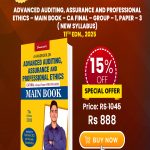 Advanced Auditing, Assurance and Professional Ethics – Main Book – CA Final – Group – 1, Paper – 3 ( New Syllabus)