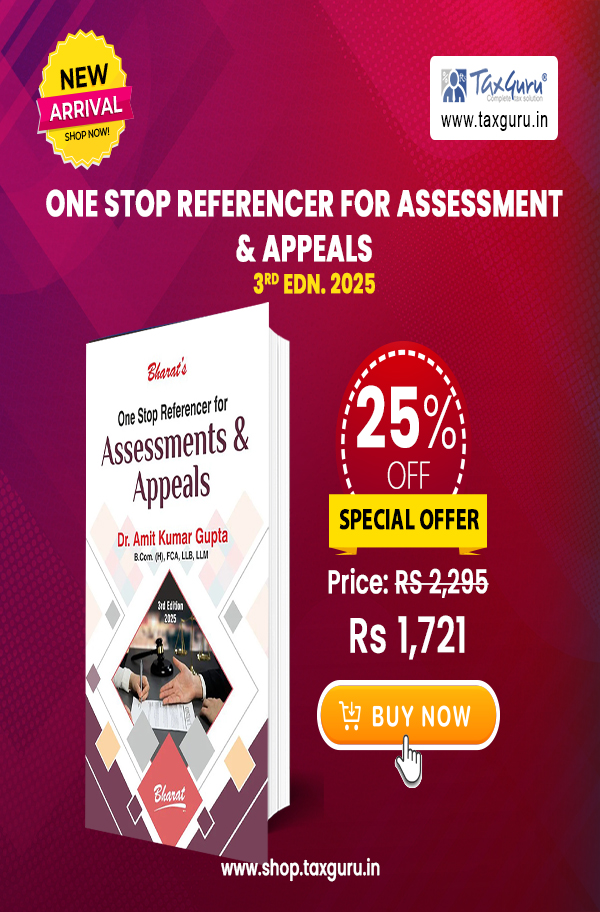 One Stop Referencer for Assessment & Appeals