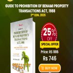 Guide to Prohibition of Benami Property Transactions Act, 1988