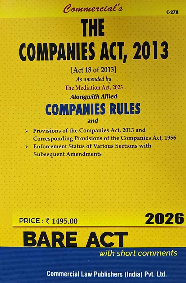 Companies Act - Bare Act