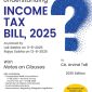 Understanding INCOME TAX BILL, 2025