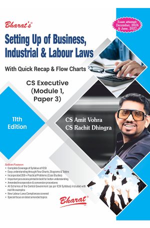 Setting Up of Business, Industrial & Labour Laws (Module 1, Paper 3)