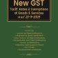 New GST Tariff, Rates & Exemptions of Goods & Services