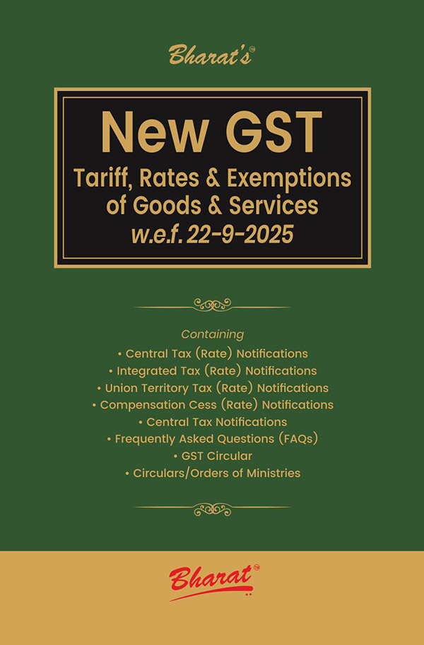 New GST Tariff, Rates & Exemptions of Goods & Services