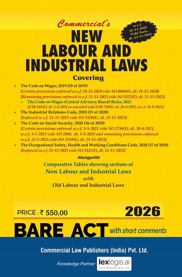 New Labour and Industrial Laws - Effective - 21.11.2025
