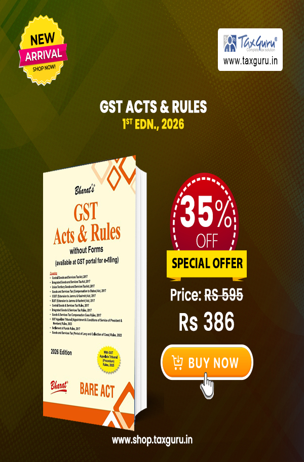 GST Acts & Rules