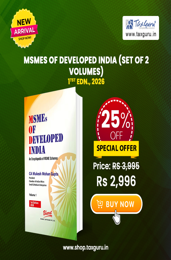 MSMEs of Developed India (Set of 2 Volumes)