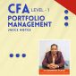 CFA USA - Level 1 - PORTFOLIO MANAGEMENT