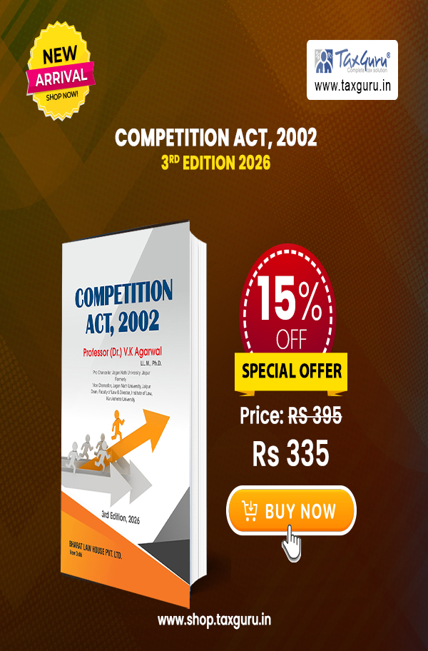 COMPETITION ACT, 2002