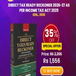 Direct Tax Ready Reckoner 2026-27 as per Income Tax Act 2025