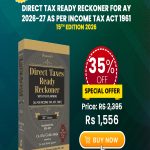 Direct Tax Ready Reckoner for AY 2026-27 as Per Income Tax Act 1961