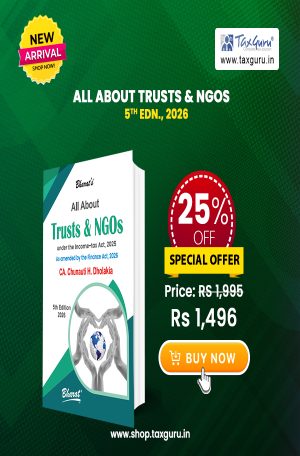 All About Trusts & NGOs