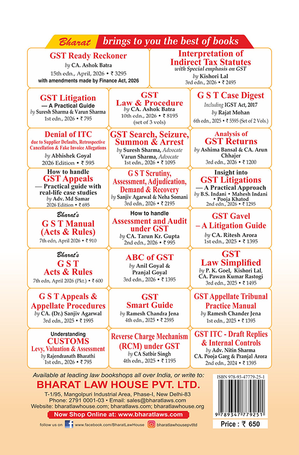 Practice Guide to GST Appellate Tribunal (Law & Procedures)