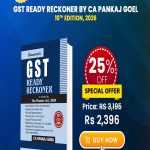 GST Ready Reckoner by CA Pankaj Goel