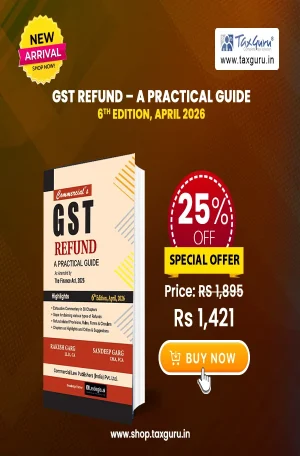 GST Refund – A Practical Guide