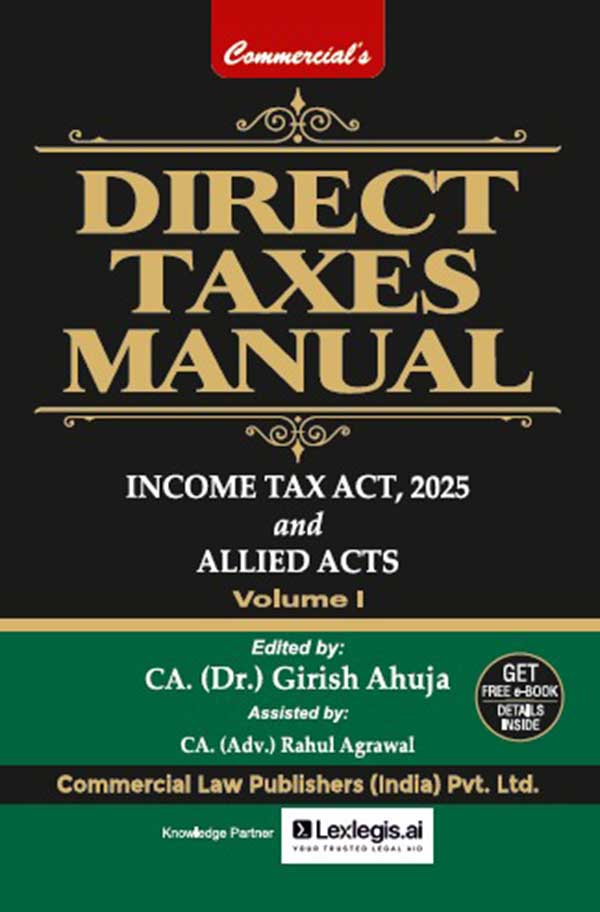 Direct Taxes Manual - 2 Vols. Set