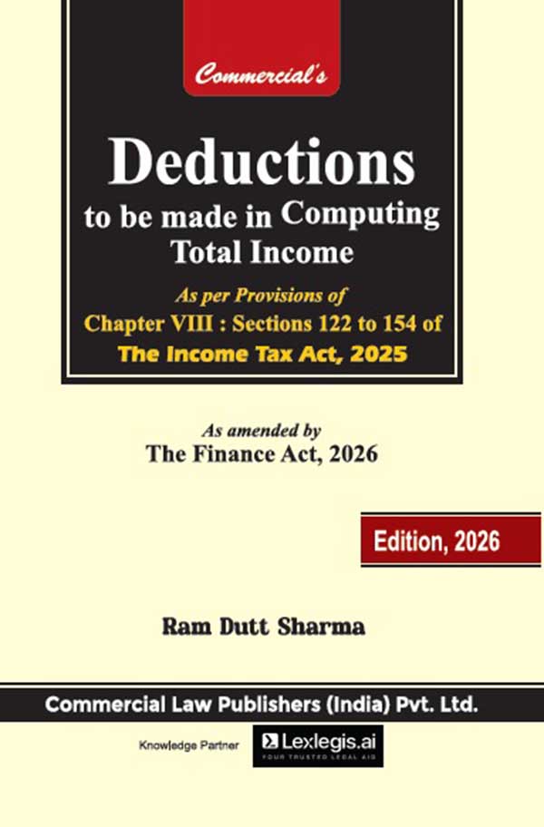 Deductions to be made in Computing Total Income