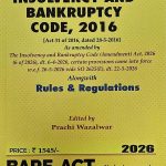 The Insolvency & Bankruptcy Code, 2013, Bare Act (Updated upto 20.08.2026)
