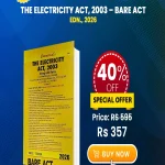 The Electricity Act, 2003 – Bare Act
