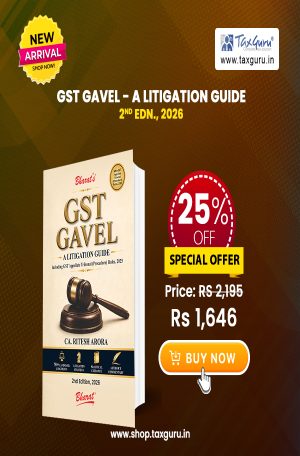 GST Gavel - A Litigation Guide