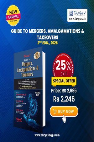 Guide to Mergers, Amalgamations & Takeovers