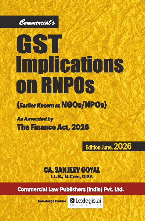 Image - GST GST Implications on RNPOs (Earlier Known as NGOs/NPOs)