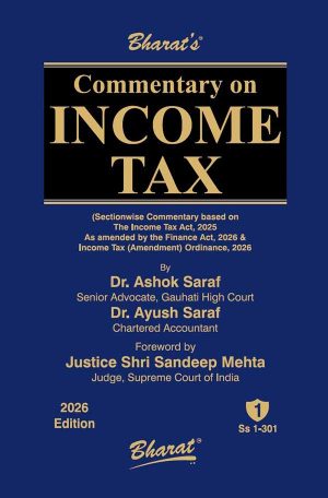 Commentary on INCOME TAX (Set of 2 Volumes)