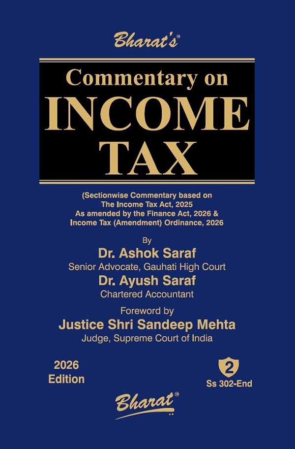 Commentary on INCOME TAX (Set of 2 Volumes)