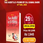 Tax Audit & e-Filing By CA. Kamal Garg