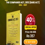 The Companies Act, 2013 (Bare Act)
