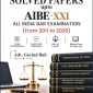 Solved Papers upto AIBE-XXI (From 2011 to 2026)