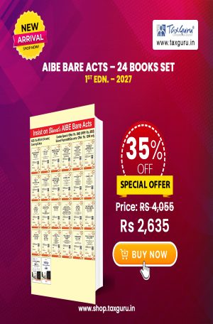 AIBE Bare Acts - 24 Books Set