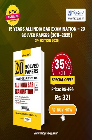 15 Years All India Bar Examination - 20 Solved Papers (2011–2025)