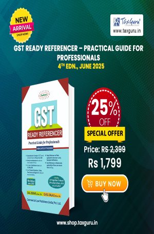 GST Ready Referencer - Practical Guide for Professionals