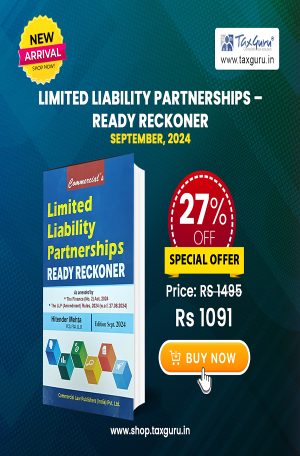 Limited Liability Partnerships - Ready Reckoner